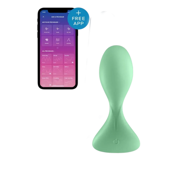 Анальна смартпробка з вібрацією Satisfyer Trendsetter Green SO6731 фото