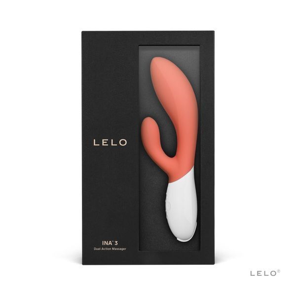 Вібратор-кролик LELO Ina 3 Coral SO8078 фото