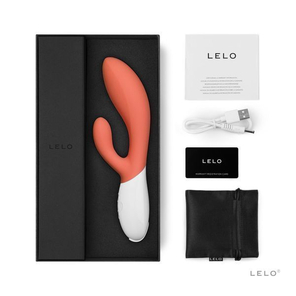 Вібратор-кролик LELO Ina 3 Coral SO8078 фото