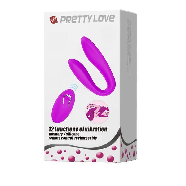 Вібратор для пари Pretty Love Letitia Stimulator Purple 6603BI-014485W фото