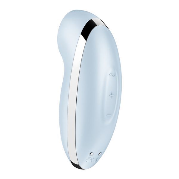 Вібростимулятор-пульсатор Satisfyer Tap & Climax 2 Blue SX2183 фото