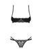 Комплект Obsessive Nutris 2-pcs crotchless set XL 2XL SX1169 фото 3