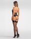 Боді Obsessive Dominna crotchless teddy L/XL SX3562 фото 2
