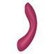 Двосторонній вакуумний стимулятор з вібрацією Satisfyer Curvy Trinity 1 Red, іграшка 3в1 SO8407 фото 2