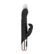 Вібратор-кролик Rosy Gold Rabbit Vibrator With Thrusting Function Black