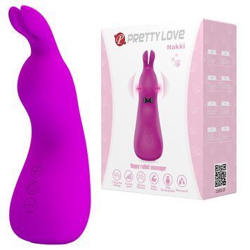 Вібромасажер Pretty Love Nakki Massager Purple 6603BI-014876 фото