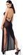 Сукня Noir Handmade F372 Onyx Twin-slit Long dress L SX4111 фото 2