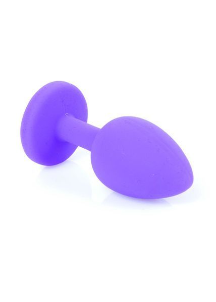 Анальна пробка Boys of Toys Jewellery Silicone Purple Plug S Red 62530064-00082 фото