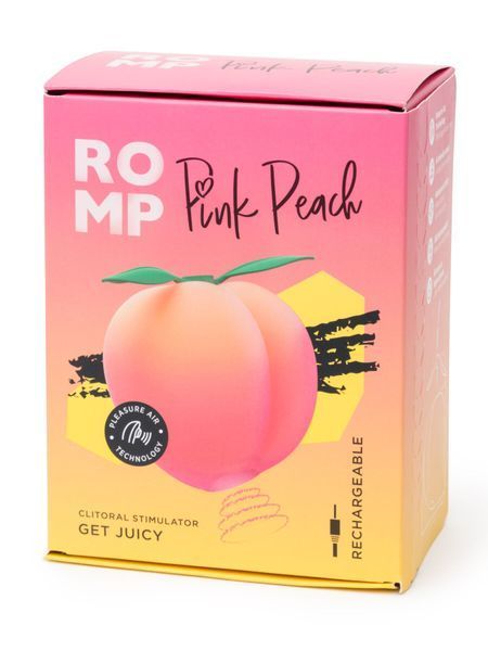 Вакуумний кліторальний стимулятор Romp Pink Peach SX4803 фото