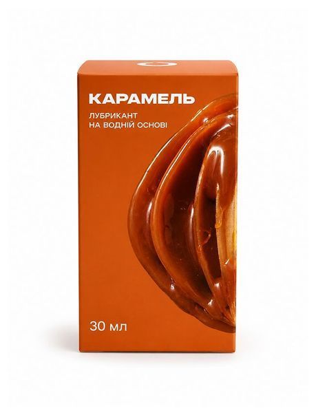 Лубрикант оральний зі смаком "Карамель" WellWet (30 мл) WO30CM фото