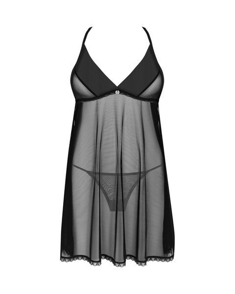 Пеньюар та трусики Obsessive Latinesa babydoll & thong XL/2XL SO9777 фото