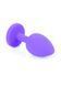 Анальна пробка Boys of Toys Jewellery Silicone Purple Plug S Red 62530064-00082 фото 3