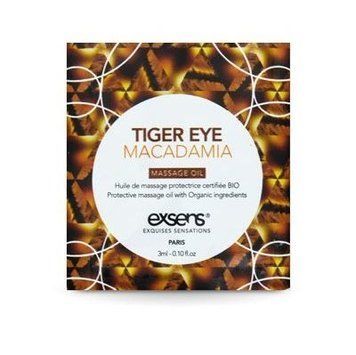 Пробник масажної олії EXSENS Tiger Eye Macadamia (3 мл) SO2385 фото