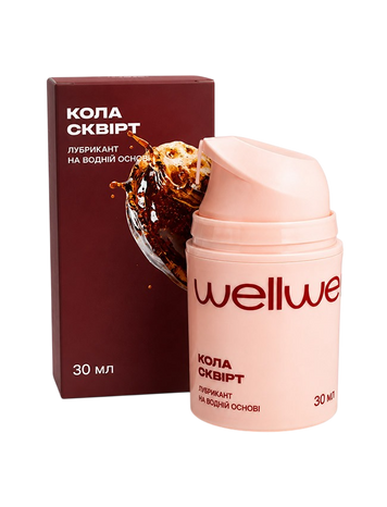 Лубрикант оральний зі смаком "Кола" WellWet (30 мл) WO30CS фото
