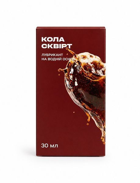 Лубрикант оральний зі смаком "Кола" WellWet (30 мл) WO30CS фото