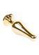 Анальна пробка Boys of Toys Jewellery Gold Long Plug Light Blue 62530064-00067 фото 3