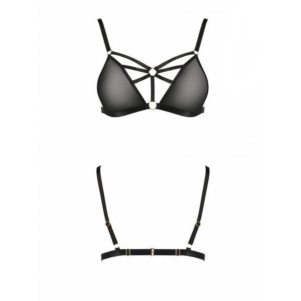 Бюстгальтер-стрепи Passion Exclusive MEGGY BRA L XL, black PS27704 фото