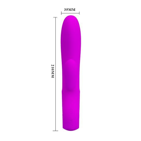 Вібратор-кролик Pretty Love Elmer Vibrator Purple 6603BI-014413 фото