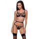 Бюстгальтер-стрепи Passion Exclusive MEGGY BRA L XL, black PS27704 фото 1