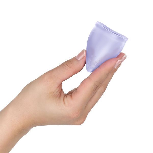Менструальна чаша Fun Factory FUN CUP SIZE B Purple, багаторазова, діаметр 4,3 см, об&rsquo;єм 30 мл SX3674 фото