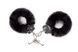 Наручники з плюшевим оздобленням Love To Love ATTACH ME Black SO1402 фото