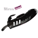 Насадка на член Pretty Love Sloane Vibrating Penis Sleeve Black 6603BI-026243-1 фото 4