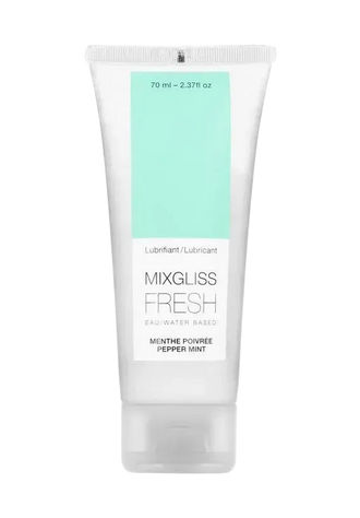 Лубрикант на водній основі з ароматом м'яти перцевої MixGliss FRESH Pepper Mint (70 мл) SO1619 фото