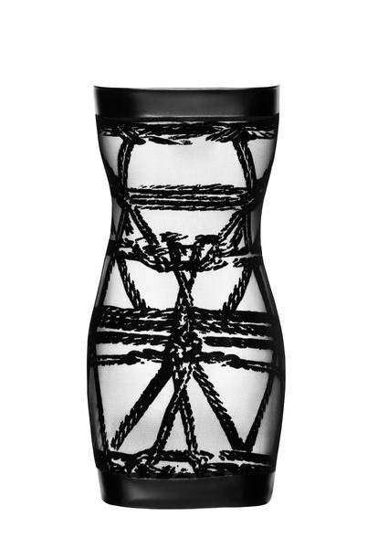 Сукня Noir Handmade F359 Bondesque Off-shoulder mini dress XL SX4062 фото