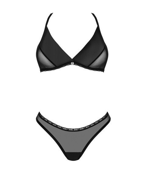 Комплект Obsessive Latinesa 2-pcs set XL 2XL, бюстгальтер та трусики SO9780 фото
