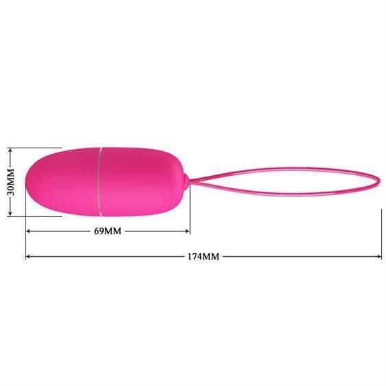 Віброяйце Pretty Love Selkie Vibrating Egg Pink 6603BI-014865W-1 фото