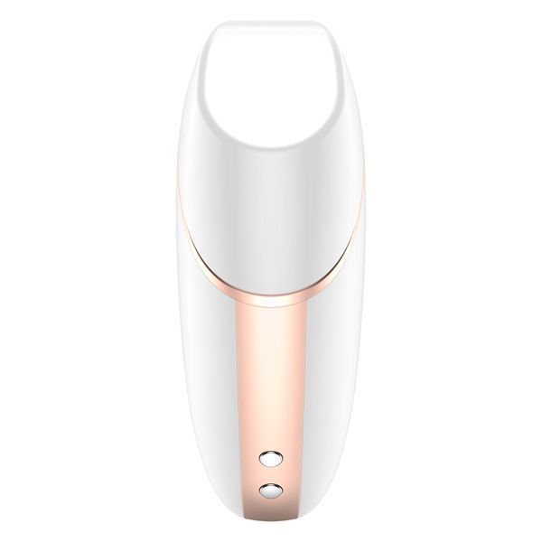 Вакуумний кліторальний стимулятор Satisfyer Love Triangle White з керуванням через інтернет SO3896 фото
