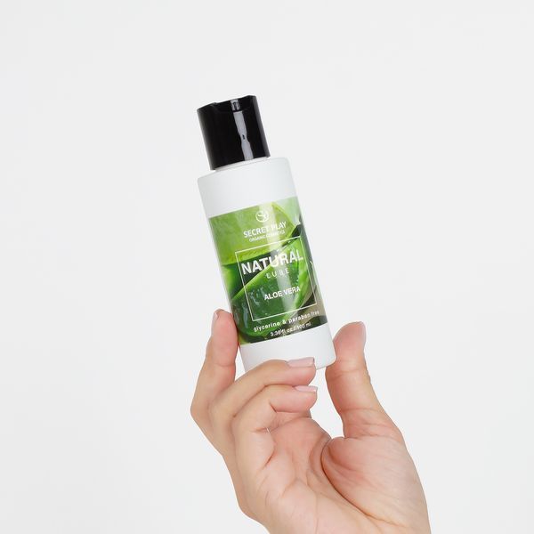 Лубрикант на водній основі Secret Play Natural Aloe Vera, 100 мл 71220140100 фото