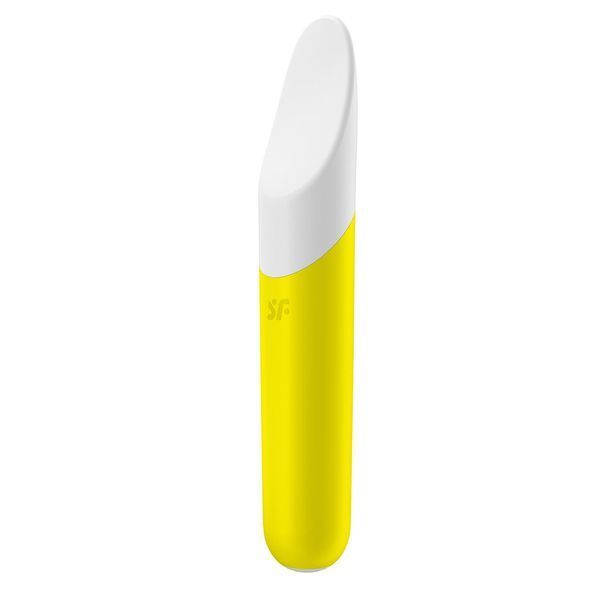 Мінівібратор з гнучким язичком Satisfyer Ultra Power Bullet 7 Yellow SO5436 фото