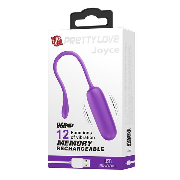 Віброяйце Pretty Love Joyce Vibrating Egg Purple 6603BI-014665-2 фото