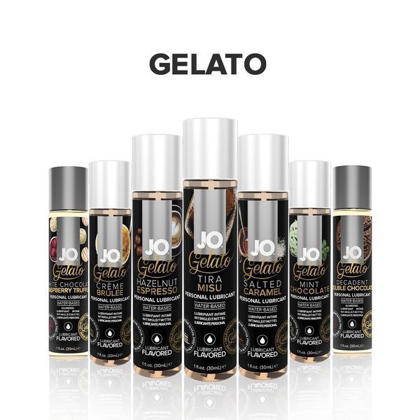 Лубрикант на водній основі JO GELATO CremeBrulee (120 мл) SO1665 фото