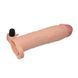 Насадка на член LoveToy Pleasure X-Tender Vibrating Penis Sleeve Add 3" Flesh 6452LV1066-9 фото 3