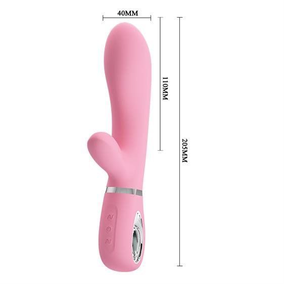 Вібратор-кролик Pretty Love Thomas Vibrator Magenta 6603BI-014621-1 фото