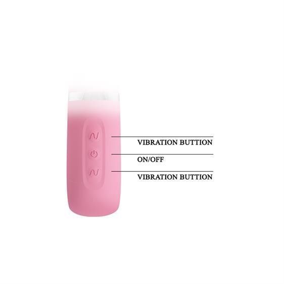 Вібратор-кролик Pretty Love Thomas Vibrator Magenta 6603BI-014621-1 фото