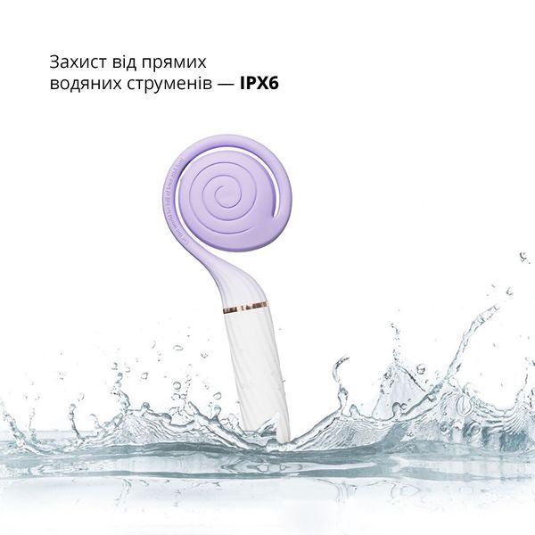 Пульсатор з вакуумною стимуляцією Otouch LOLLIPOP Purple SO9428 фото