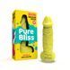 Крафтове мило-член із присоскою Pure Bliss MINI Yellow, натуральне SO6357 фото 1
