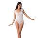 Бодістокінг Passion BS064 One Size, White, боді, закрите плече, відкритий доступ PBS064W фото 1