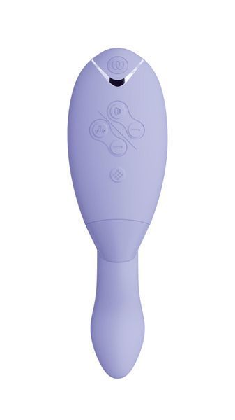 Подвійний вакуумний кліторальний стимулятор Womanizer Duo 2 - Lilac SO8758 фото
