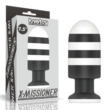 Анальна пробка X-Missioner Butt Plug 7.5" 6452LV420004 фото
