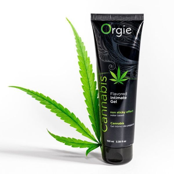 Їстівний лубрикант на водній основі Orgie Lube Tube Cannabis, 100 мл SX1511 фото