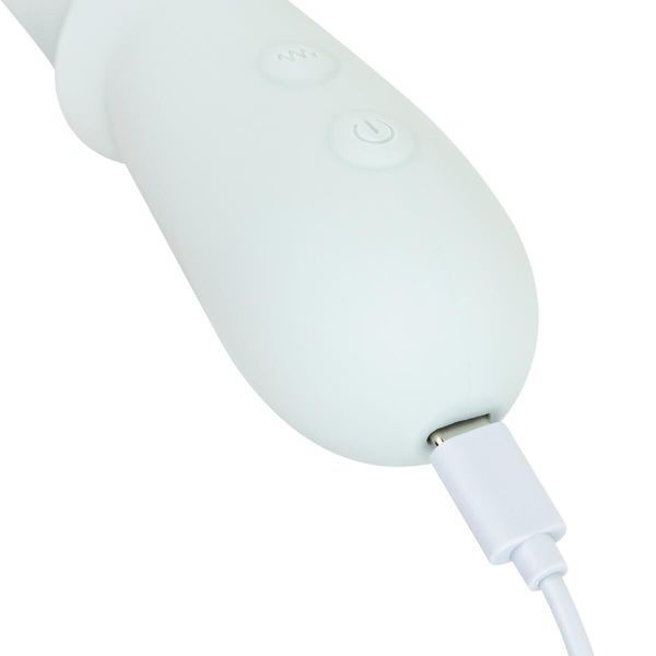 Вібратор-кролик Good Vibes Only SAGE Triple Stimulation Vibe Soft Silicone Blue SX3074 фото