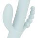 Вібратор-кролик Good Vibes Only SAGE Triple Stimulation Vibe Soft Silicone Blue SX3074 фото 5