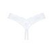 Мереживні танга Obsessive Heavenlly crotchless thong XL 2XL, з доступом SO8188 фото 6
