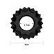 Ерекційне кільце Power Plus Cockring 1 Black 6452LV1431 фото 2