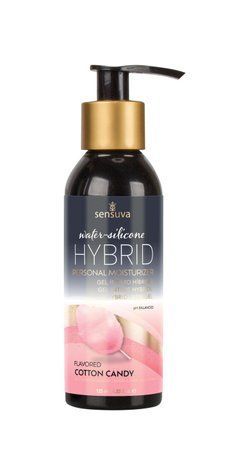 Лубрикант водно-силіконовий Sensuva Hybrid Cotton Candy (125 мл) без цукру, можна для оральних пестощів SO3246 фото