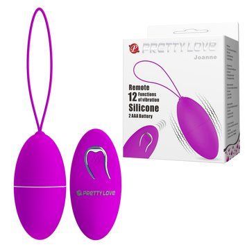 Віброяйце Pretty Love Joanne Vibrating Egg Purple, 48 г 6603BI-014362W-6 фото